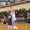 Photos by Terry MillsTonasket’s Grant Leavell takes a shot during the game.