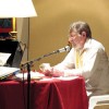 <div align="right"><i> Photo by Amy Veneziano</i></div><p></p><p>Curtiss Howard read some of his pieces and performed emcee duties at the reading. He read biographies, written by each writer, before they took to the mike. Many of the bios were, he said, t