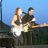 <p align="right"><em>Photos by Gary DeVon</em></p><p> Husband and wife duo Andy and Julie Strange, one half of the Strange Tones from Oregon, got the crowd rocking on Saturday night.</p>