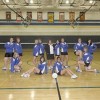 Photo by Terry MillsThe Tonasket varsity volleyball team is getting ready to have fun this year. The 2009 team, in the back row from left to right are: Jayden Hawkins, Jessica Rhoads, Brook Ray, Taylor Ayers, Coach Nellie Kirk, Falisha Laurie, April Webbe