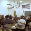 A crowd of about 50 people met at the Virginia Grainger Elementary School on Thursday, Dec. 3 to continue discussions on the Okanogan County Comprehensive Plan. Jon Wyss of the coalition was the main speaker. Photos by Emily Hanson