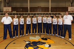 The 2009-2010 varsity boys basketball team for the Oroville Hornets. Photo by Terry Mills