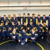 The 2009/2010 Oroville Hornet Wrestling team is (front, L-R) Mike Lynch, Eric Ruiz, Caleb Whiteaker, (middle row) Enrique Martinez, Davis Castillo, Alex Kelly, Brody Naysnerski, Ivan Rodriquez, Alex Alvarez, Gil Ildelfonso, Leo Pelgado, (back row) Coach C