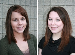 Oroville May Festival Queen Candidates Brandy Lynne Range and Cheyane Sharpe