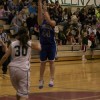 Tonasket senior April Webber makes a shot against the Chelan Goats during the Tigers away game on Saturday, Jan. 30. Photo by Les Bowen