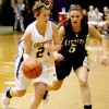Lady Hornet Alex Egerton brings down the ball against the Kittitas Lady Coyotes in a loser-out game in the District playoffs. Photo by Terry Mills