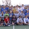 The 2010 Tonasket tennis team. In the front row, from left to right, are: Tori Hartley, Cierra Williams, Michaela Newton, Kelly Cruz, Alicia Edwards and Stephanie Brunell. In the second row from the front, from left to right, are: Brenda Ramos, Lillyrose
