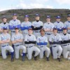 The 2010 Tonasket baseball team. In the front row, from left to right, are: Kris Marthini, Dylan Fewkes, Trent Turner, Ian Young, Jocob Hollingshead and Kaleb Steinshouer. In the back row, from left to right, are: Head Coach Stephen Williams, Corbin Moser
