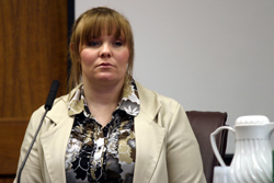 Tansy Fae Arwen Mathis, guilty of aggravated first degree murder.Photos by Emily Hanson