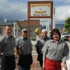 The crew at the Hornets Nest (L-R) Matt Sharpe, Alex Carranza, Scott Baugher and America Perez. Photo by Gary DeVon