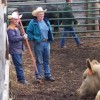 Red Clark and Harold Carter help get the rodeo grounds ready for another Fourth of July Chesaw Rodeo a couple years back. The two stock contractors have been selected as this year’s Grand Marshals.Stockmen Clark and Carter are 4th of July Rodeo Grand Ma
