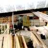A top view of the back room of the Tonasket Community Cultural Center, which has been under construction since the end of May to improve the heating and cooling system, replace the walls, windows and floors and to build a new stage.CCC mid-way through con
