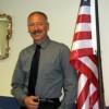Okanogan County Sheriff Frank Rogers spoke at the Tonasket Chamber of Commerce meeting on Tuesday, Sept. 14, stating that he has nothing to hide. Photo by Emily Hanson