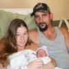 April Mathis and Mike Sheldon, Jr. are the proud parents of Ethan Blake Sheldon, the first baby to be born in the new North Valley Hospital addition. Ethan was born on Thursday, Sept. 30 at 8:36 a.m. weighing five pounds, seven ounces and measuring at 19