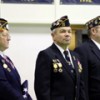 Vicki Hart, Walt Hart III and Richard Sherman were among the veterans that addressed those who came to the Veterans’ Day Assembly held on Tuesday, Nov. 11. Photo by Tony Kindred