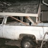 Travis G. Rairdan died after the pickup he was driving left the roadway, clipped a power pole and overturned before rolling about 150 to 200 feet down a hillside and striking a patio roof at 6 Valley View Park Drive in Omak. OCSO photo