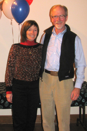 The 2011 Tonasket Founders Day Grand Marshals are Sarah Kaiser and her husband Dr. Walter Henze. Photo by Emily Hanson