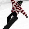 Jacob Cory of Tonasket catches some air while competing in the Sitzmark Rail Jam last Saturday. Cory came in third in the in the 14- to 17-year-old division of the snowboard competition. Photo by Gary DeVon