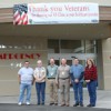 The Veteran’s Administration Clinic at North Valley Hospital is now seeing patients. Shown from left to right are Dale White, VA office volunteer, Linda Michel, NVH CEO, Eric Knievel, Department of Veterans Affairs Medical Center, Marvin Boyd, Departmen