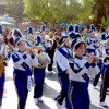 Members of the Tonasket Marching Band performing down the street in Disneyland on Friday, March 11. Photos by Julianna Griffin