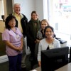 Some of the staff of the new Family Medical Center Dental Clinic in Oroville (L-R) Mercedes Hand, Genoveva Lopez, Amber Utt, Dr. Robert Dillard and Dr. Lavonne Hammelman.