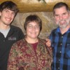 Brent Baker (right) and his wife Kim and son A.J. at Christmas time. Baker is joining the Gazette-Tribune and Sound Publishing team. His main coverage area will be in Tonasket and the surrounding area. Submitted photo