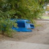 A wrecked boat lies abandoned at the Chief Tonasket Park boat launch. Littering and illegal dumping have become a problem at the park, prompting city council discussion on how to remedy the situation. Photo by Brent Baker