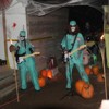 The gruesome twosome, members of the band Severed Heads, was just one of many scary sights on this year's Haunted Hayride in Oroville.