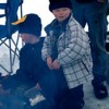 No Fish to Fry: When there's no fish to fry why not try cooking up the bait? That's what James and Josh Gasho did at last Saturday's NW Ice Fishing Festival on Sidley Lake. The two seven-year-olds roasted (or is that smoked) some mini-marshmellows on the