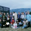Community members from both sides of the border gathered for a group photo commemorating the 2012 "Join Me on the Bridge" event held at the Oroville/Osoyoos Port of Entry last Thursday afternoon. Photos by Gary DeVon