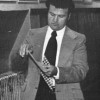 Oroville High School Annual photo of Frank Motta in his first job as a principal at Oroville High School.