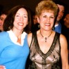 Jackie Bradley (right) with U.S. Senator Maria Cantwell.