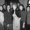 Jackie Bradley (center) with the crew of the Okanogan County Clerk's office at her retirement party.