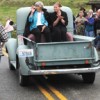 Barbara Dart, born in nearby Havillah, moved with her family to the Nine Mile area when she was five, attending the Nine Mile School from first to fourth grade. She was this year's Grand Marshal and led the parade. Photo by Gary DeVon