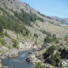 Brent Baker / staff photoViews of the Similkameen River abound on the trail, particularly on the more rugged upper half.