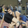 Brent Baker / staff photoTonasket's Collin Aitcheson, shown here at last year's WIAA state wrestling tournament, competed in July at the USAW Junior Greco Nationals in Fargo, North Dakota.
