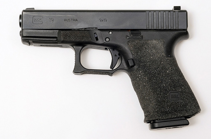 A South Okanagan man has been arrested for allegedly trafficking guns from the U.S. into Canada. The Osoyoos man was arrested on Aug. 29 in Langley, RCMP said many of the guns allegedly sold to gangsters in the Okanagan and Lower Mainland are Glock handguns. Submitted Photo