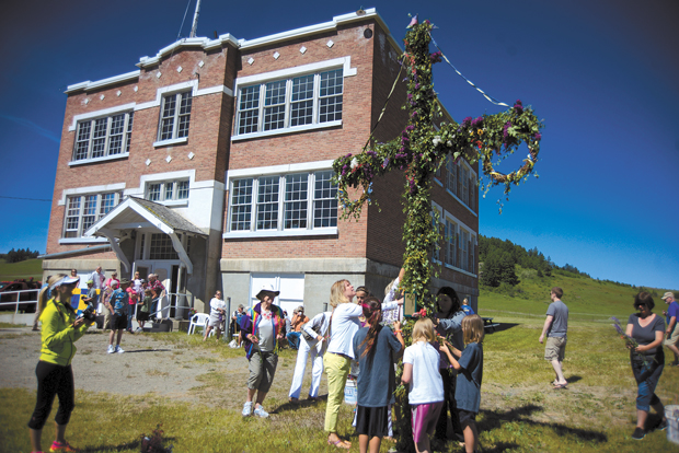The Molson School House, site of the annual maypole dance during Molson's Midsummer Festival, is celebrating its 100th anniversary on Saturday, July 26.
