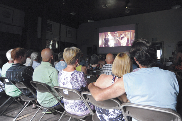 The Tumbleweed audience enjoys this year’s "Best of  Fest," The Gunfighter, at Alpine Brewery. Gary DeVon/staff photo