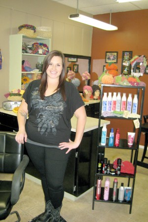 Dara Sylvester’s Allure Hair Designs will be holding its Grand Re-opening on Saturday, Nov. 22. Charlene Helm/staff photo