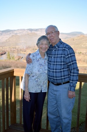 Ray and Victoria Attwood have enjoyed a lifetime together in the Tonasket area. They say they feel honored to have been chosen as this year’s Founders Day Grand Marshals. Katie Teachout/staff photo