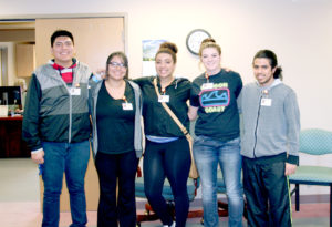 Oroville students Juan Lopez, Karla Herrera, Deja Moore, Mikayla Scott and Javier Castillo at North Valley Hospital for the job shadowing program. NVH submitted photo