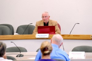 Hearings Examiner Dan Beardslee will be the ultimate judge of whether NO Paws Left Behind Animal Shelter located south of Oroville will receive a Conditional Use Permit to remain in business. He heard from both opponents and proponents last week. Gary De Von/staff photo