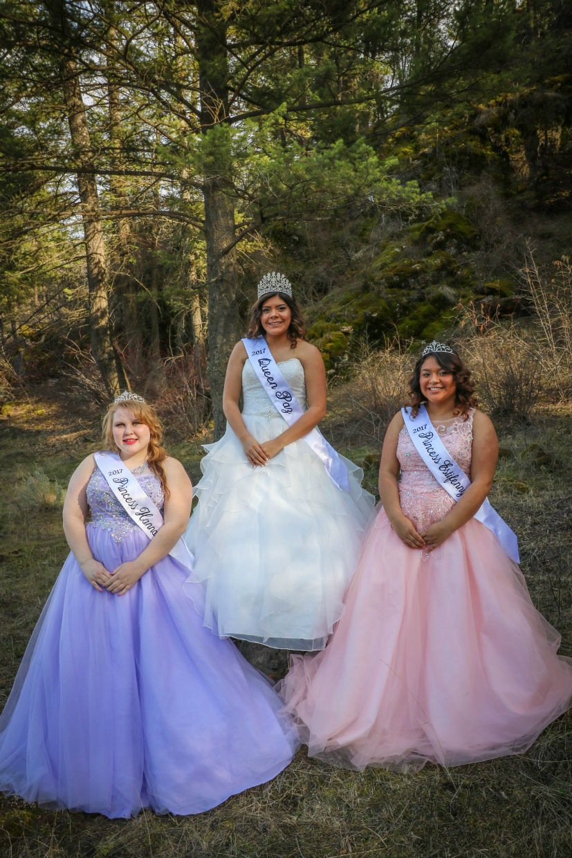 Stephanie Blackler/submitted photo Queen Paz Lopez and Princesses Hannah McCoy and Estifenny Carrillo.