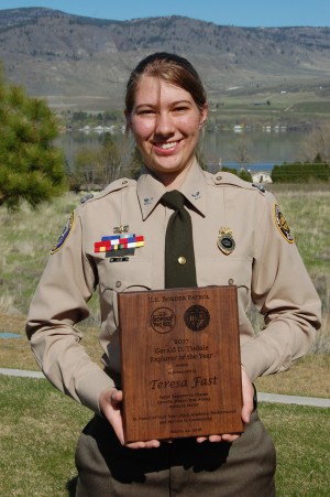 Explorer of the Year Theresa Fast.