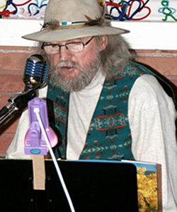 Photo by Rick BramanPoetry reading by Sundance.