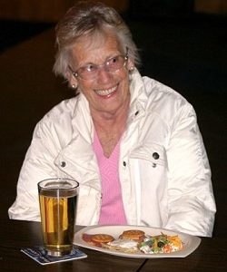 Photo by Gary DeVon                Rae Jean Hirst, a well-known cook in Oroville, is hanging up her apron.