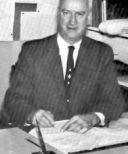 Bob Drummond, photogrpahed here in 1968, came to Oroville from the silver area of Idaho's Silver Valley and served as school teacher, coach, high school principal and later as district superintendent. Photo courtesy of the Okanogan Borderlands Historical