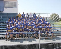 Photo by Terry MillsThe 2009 Tonasket Tigers football team is, in no order: Andrew Grillo, Damon Sprague, Lucio Maldonado, Blake Long, Felipe Gaytan, Wade Detillian, Shalen Williams, Tom Peery, Chas Jones, Terrell Cross, Brandon Hudson, Riley Buzzard, Zac