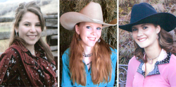 Queen candidates (L-R) Taylor Ayers, Megan Kelly and Jerian Ashley.